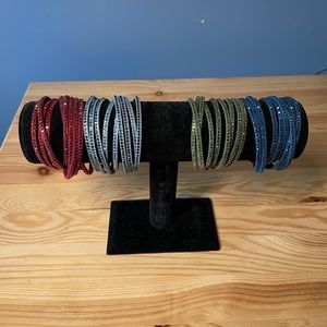 Touchstone Crystal Wrap Bracelets.  Brand new never worn. Comes in original box.